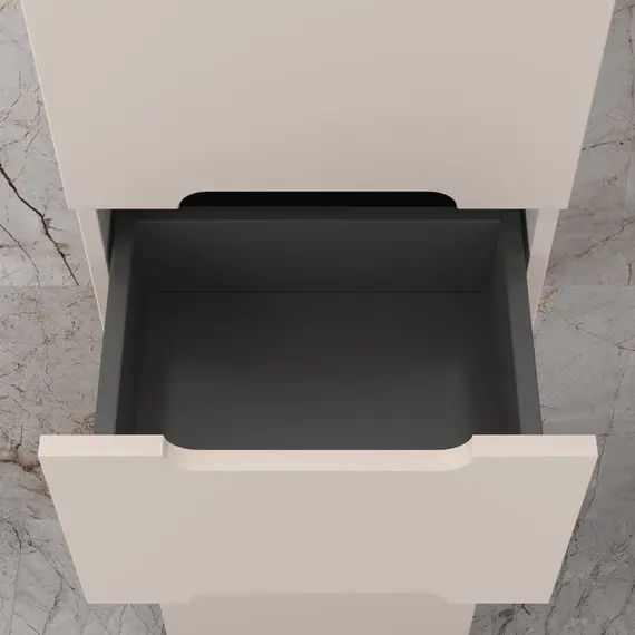 Колонна напольная "Матис" 36 см 1 ящик, КРЕМ, PLUS, ЭМАЛЬ