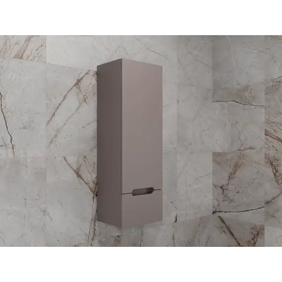 Колонна подвесная Style Line "Матис" 36 см, 1 ящик, тауп темный, plus, эмаль