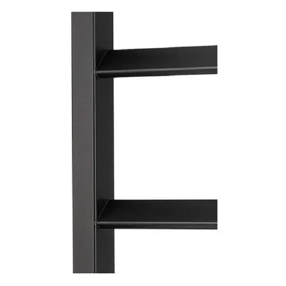 Полотенцесушитель Secado Корсико Grado водяной, ЧЕРНЫЙ МАТОВЫЙ