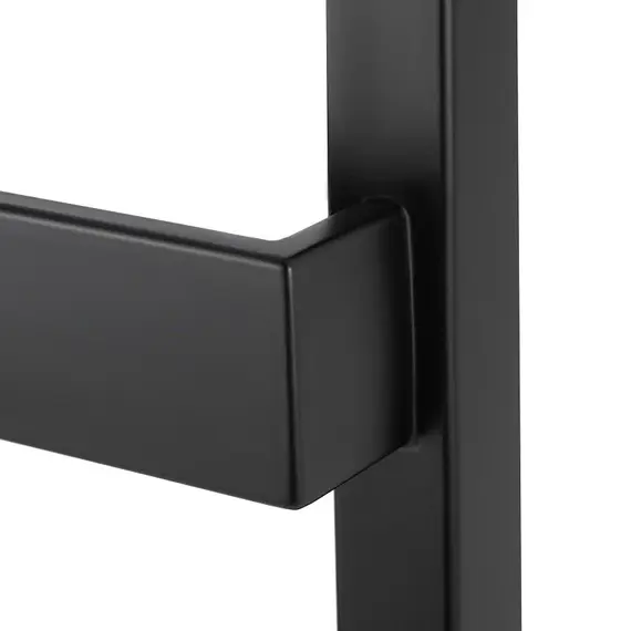 Полотенцесушитель Secado Кродо  водяной, ЧЕРНЫЙ МАТОВЫЙ