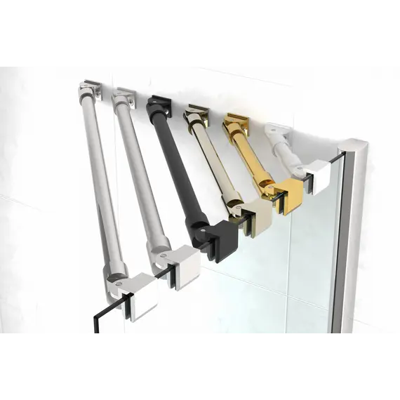 Душевая дверь в нишу Vegas Glass EP-F-1 Novo EP-F-1 NOVO 100 07 10 L профиль матовый хром, стекло сатин