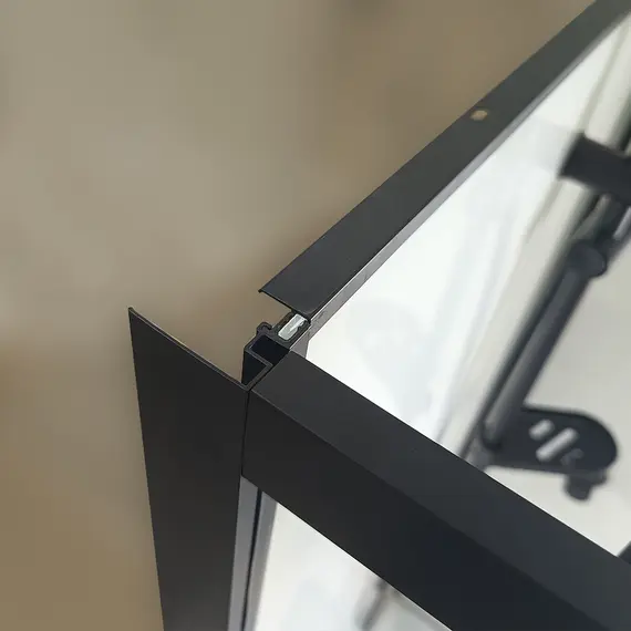 Душевая кабина Triton ПРАЙМ-БЛЭК 90*90 А  стекло прозрачное