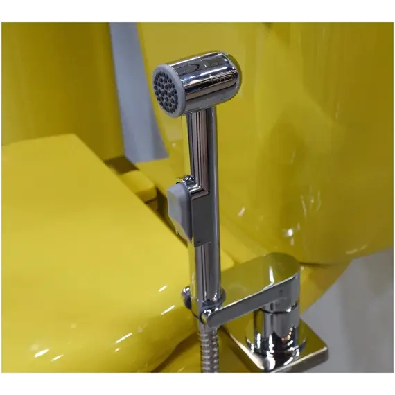 Смеситель с гигиеническим душем X25-56 ROSSINKA  с установкой на унитаз