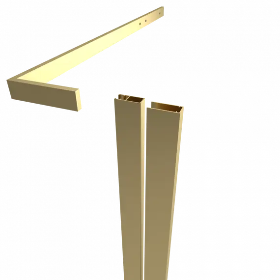 Душевое ограждение  Triton "ТЕРРА-ГОЛД" (низкий поддон) 90х90 квадрат