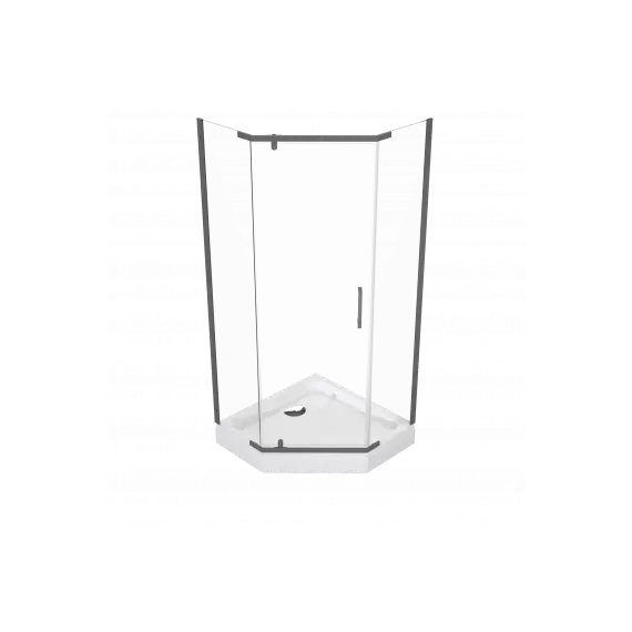 Душевое ограждение  Triton "ДЕКА-ГРАФИТ"