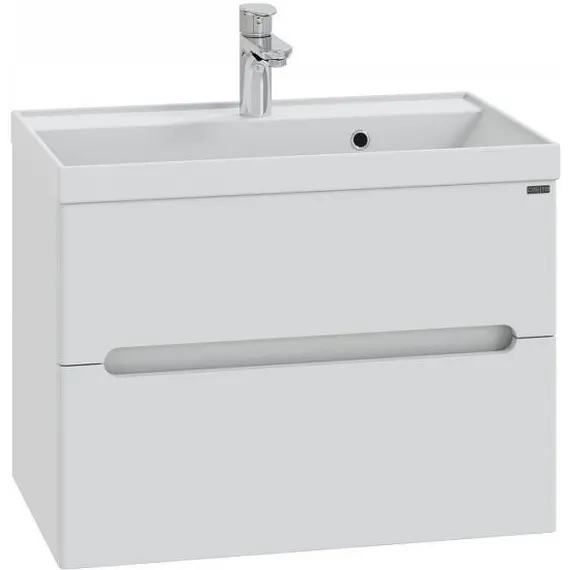 Тумба для умывальника СанТа Лондон 70 подвесная 2 ящика