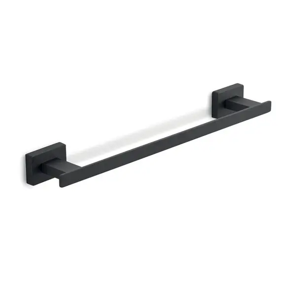 Gedy Atena, полотенцедержатель, длина 35 см, цвет черный матовый