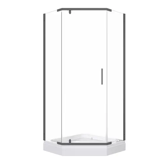 Душевое ограждение  Triton "ДЕКА-ГРАФИТ"