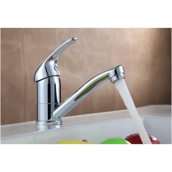 Смеситель для кухни ROSSINKA A35-22 с поворотным изливом 150 мм