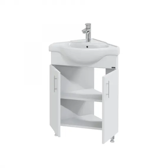 Тумба напольная СанТа Аврора 65 угловая, без раковины