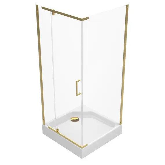 Душевое ограждение  Triton "ТЕРРА-ГОЛД" (низкий поддон) 90х90 квадрат