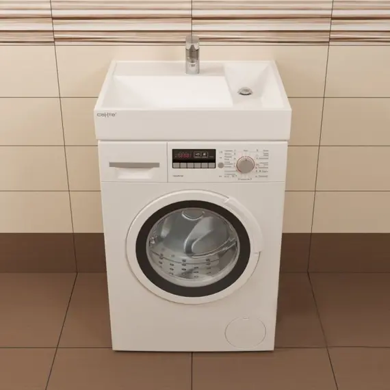 Умывальник над стиральной машиной  СанТа Юпитер с кронштейнами