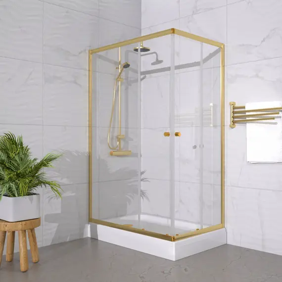 Душевое ограждение Triton "ВЕНТА-ГОЛД"  низкий поддон