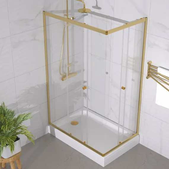 Душевое ограждение Triton "ВЕНТА-ГОЛД"  низкий поддон