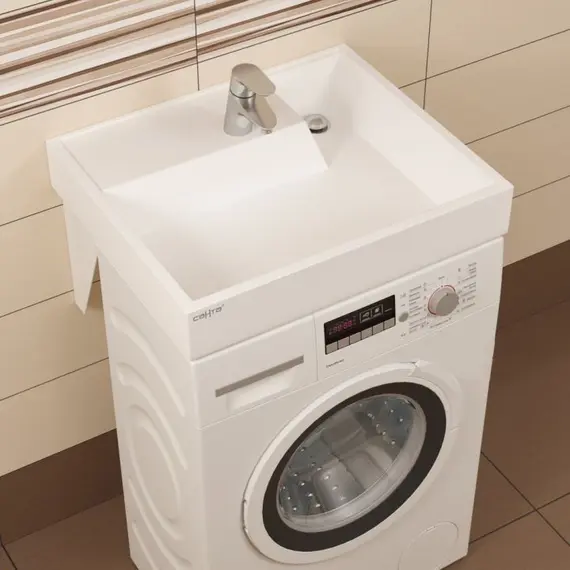 Умывальник над стиральной машиной  СанТа Юпитер с кронштейнами