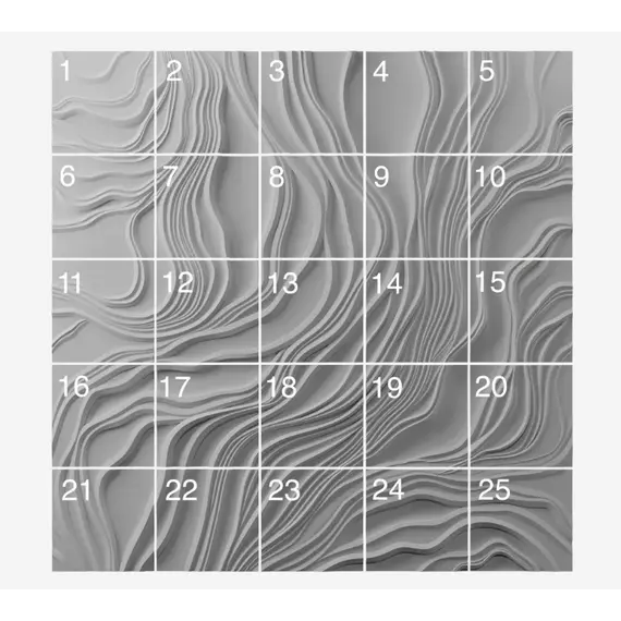 Панель- панно гипсовая 3D ARTPOLE NORI