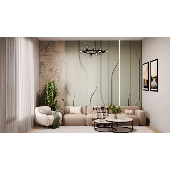 Панель- панно гипсовая 3D ARTPOLE PERFECTO