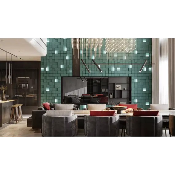 Панель гипсовая 3D ARTPOLE TETRIS + LED