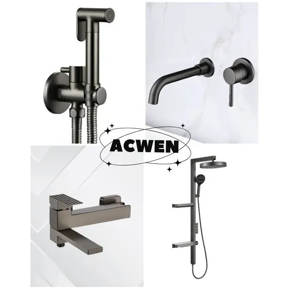 Душ гигиенический ACWEN 82217GG  графит