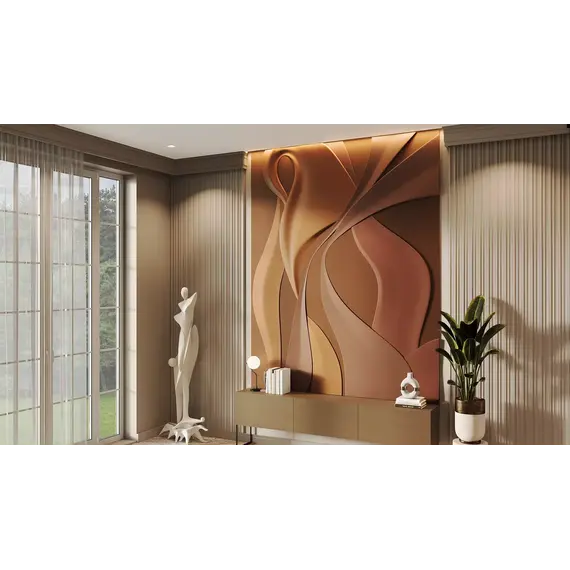 Панель- панно гипсовая 3D ARTPOLE FLAME