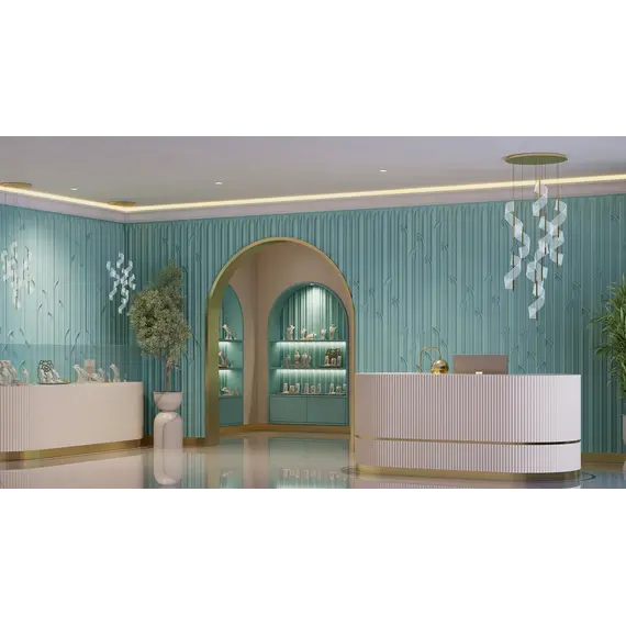 Панель гипсовая 3D ARTPOLE PALMETTE 1 + ( LED )