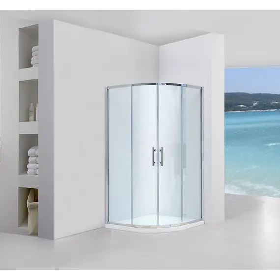 Душевой угол Black & White S101 100х100