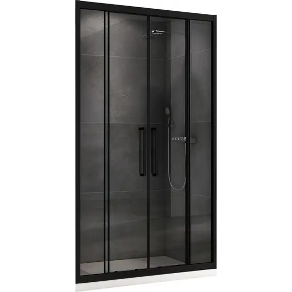 Душевая дверь ABBER Schwarzer Diamant прозрачное/черный 180