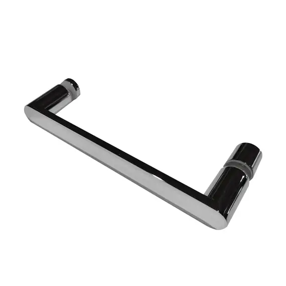 Душевой уголок ABBER Schwarzer Diamant асимметричный, прозрачное/хром 120х80