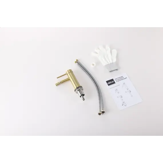 Смеситель ABBER Wasser Kreis 316 AF8124BG для биде, золото брашированное