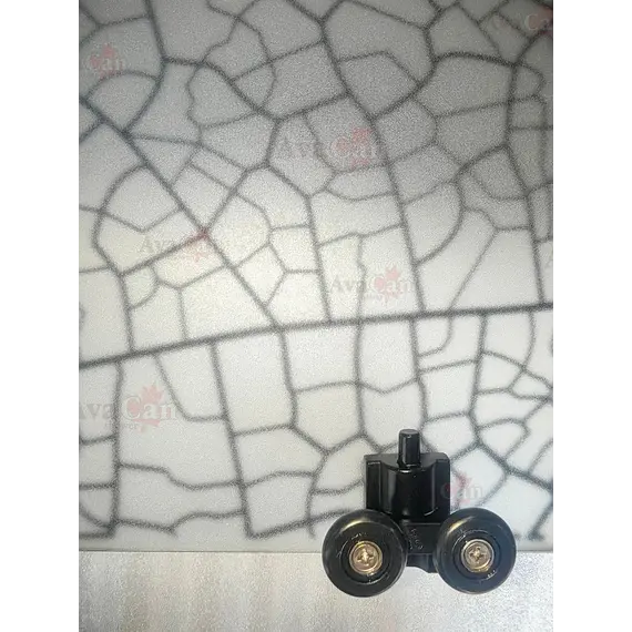 Душевой уголок AvaCan FB+SB матовое с рисунком/черный