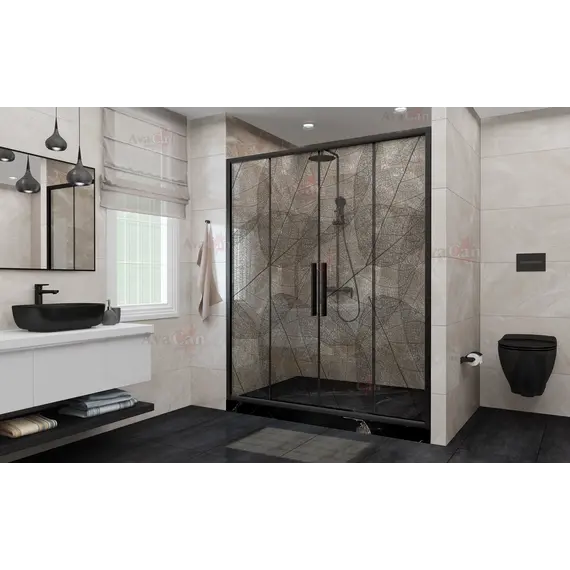 Душевая дверь в нишу AvaCan FB2 170-190