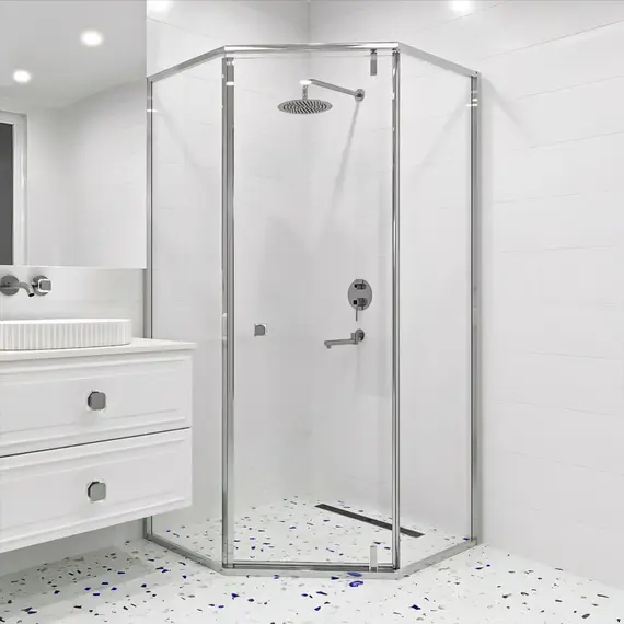 Душевой уголок RGW HO-088 прозрачное/хром