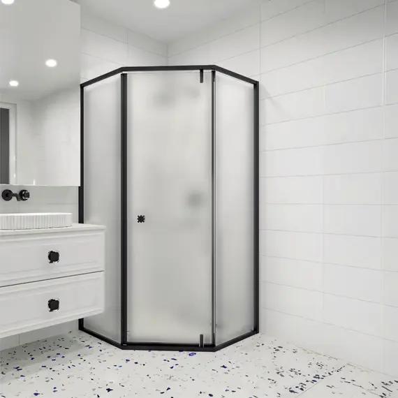 Душевой уголок RGW HO-088B матовое/черный