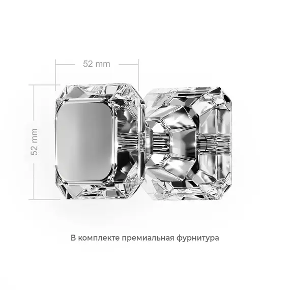 Душевая перегородка RGW WA-054 (WA-010 + Z-072) прозрачное/хром