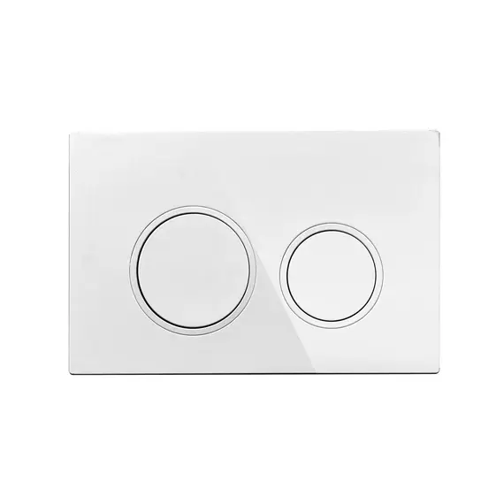 Кнопка для инсталляции ACWEN белая глянцевая