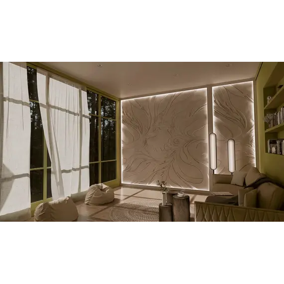 Панель - панно гипсовая 3D ARTPOLE FRACTALITY