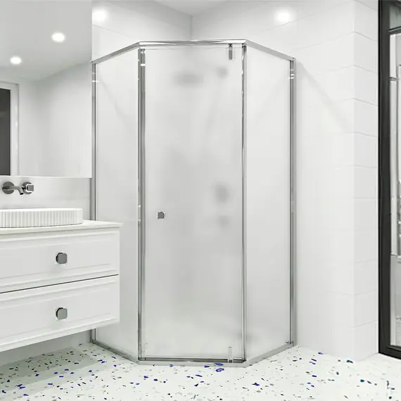 Душевой уголок RGW HO-088 матовое/хром