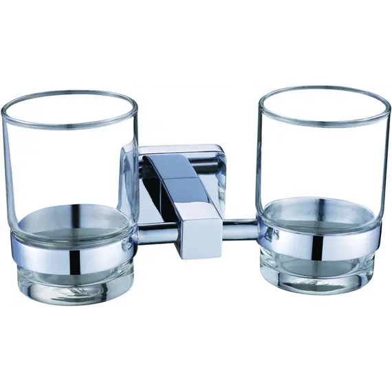 Стакан двойной стекло Ceramalux QUADRO 61903