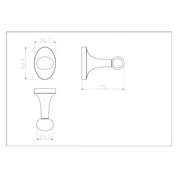 Крючок Ceramalux BELL  53501