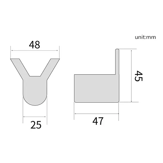 Крючок двойной Ceramalux FLORENZIA 63101A