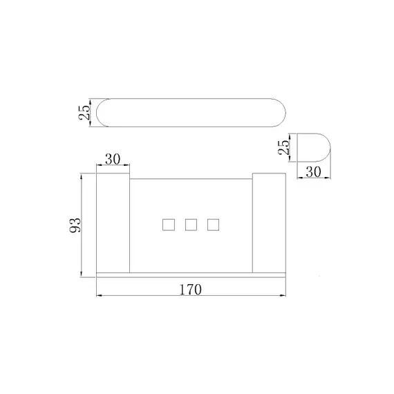 Мыльница Ceramalux FLORENZIA 63105