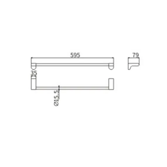 Полотенцедержатель Ceramalux NEO 51008