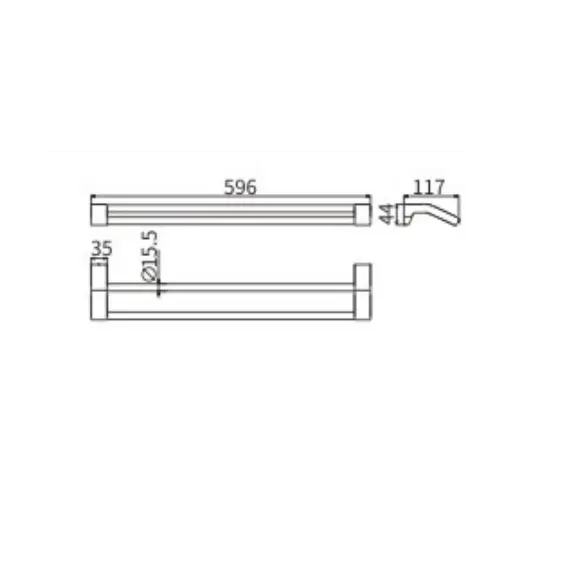Полотенцедержатель Ceramalux NEO 51009