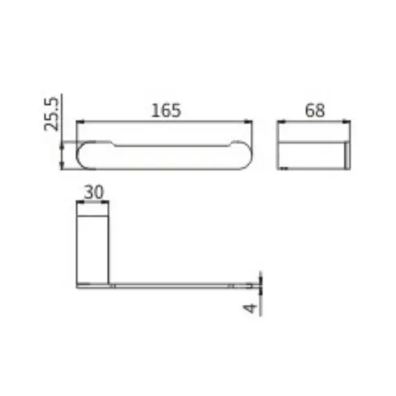 Бумагодержатель Ceramalux FLORENZIA 63107