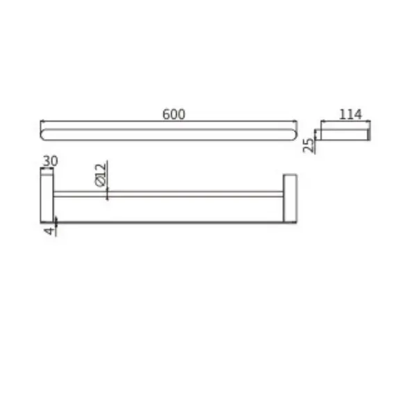 Полотенцедержатель Ceramalux FLORENZIA 63109