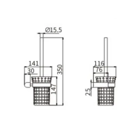 Ёршик подвесной Ceramalux FLORENZIA 63113