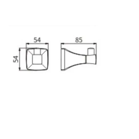 Крючок Ceramalux DOMINO 95401