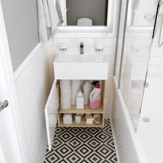 Тумба напольная с раковиной 1Marka July