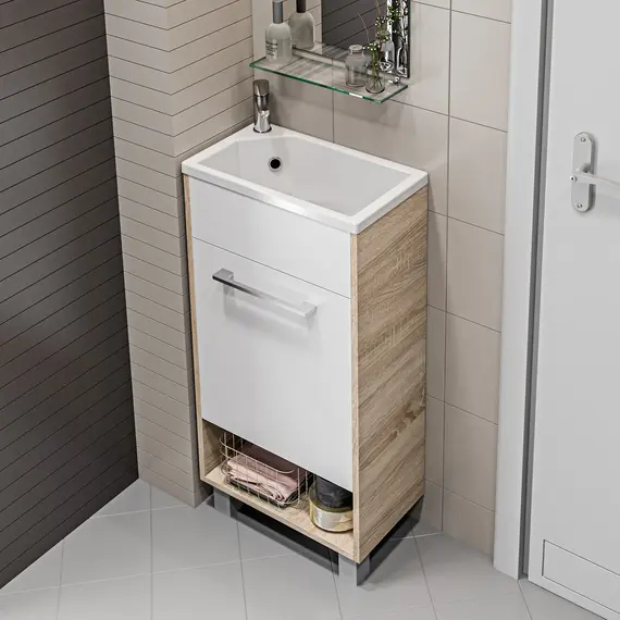 Тумба напольная с раковиной 1Marka Lira