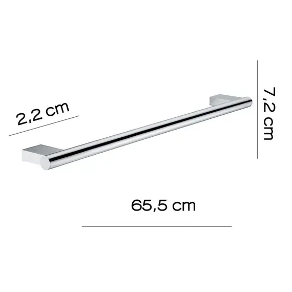 Gedy G-Canarie  полотенцедержатель  длина 65 см   хром